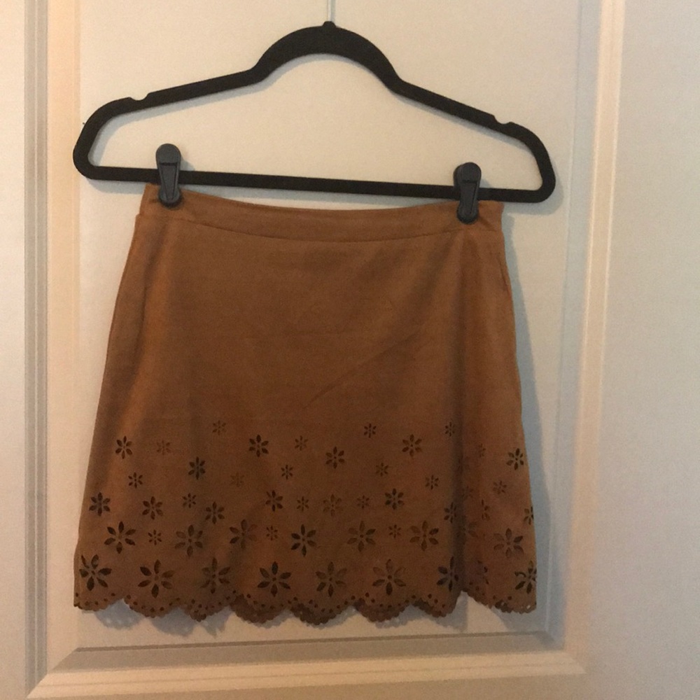suede skirt